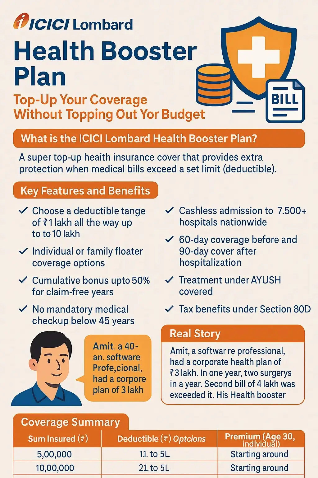 ICICI Lombard Health Booster Plan