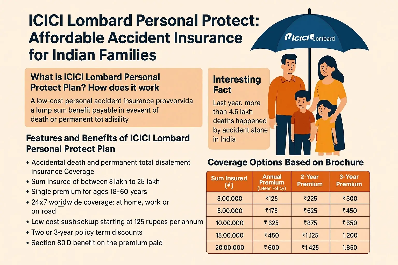 ICICI லோம்பார்ட் தனிப்பட்ட பாதுகாப்பு
