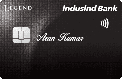 IndusInd bank Legend Credit Card