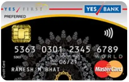 Yes First Preferred Credit Card