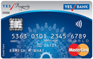 YES-PROSPERITY-EDGE-CREDIT-CARD