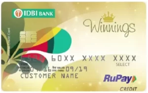 Idbi Winnings Credit Card