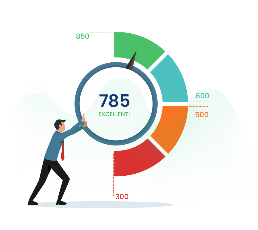 credit score improve