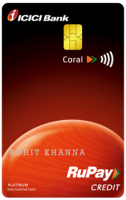 Coral RuPay Credit Card